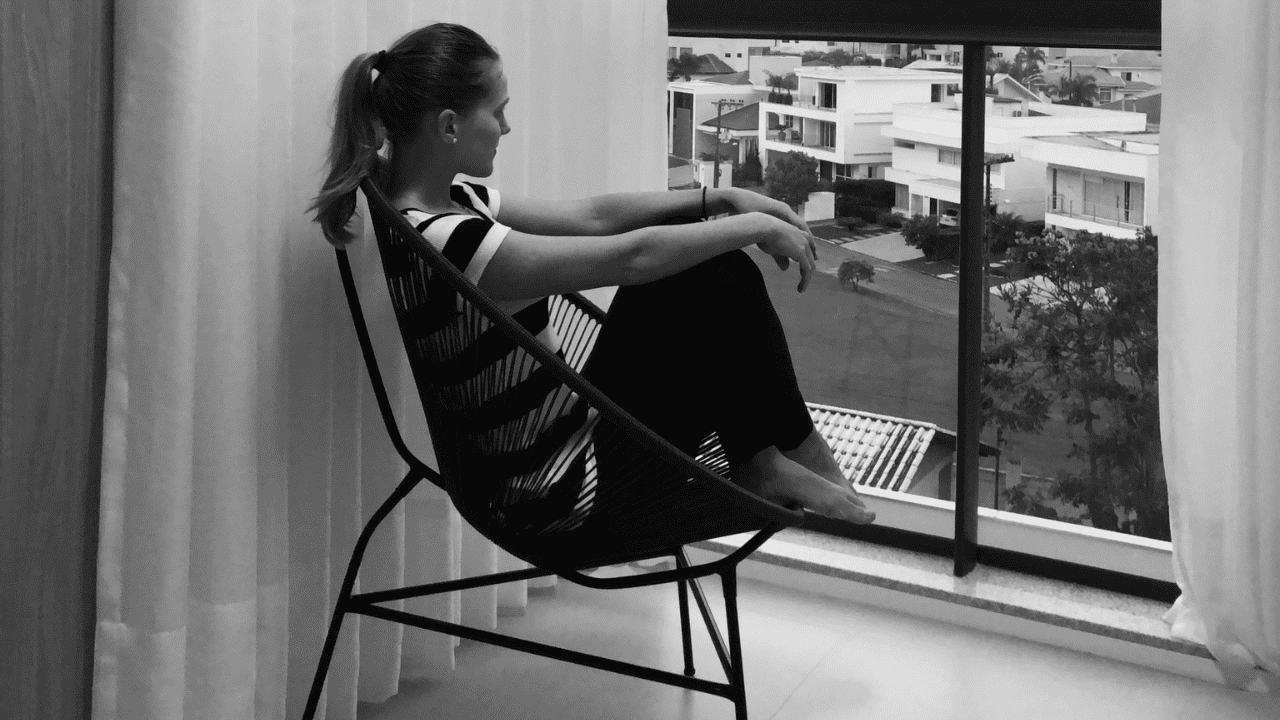 Amanda se questionando sobre o seu lugar no mundo